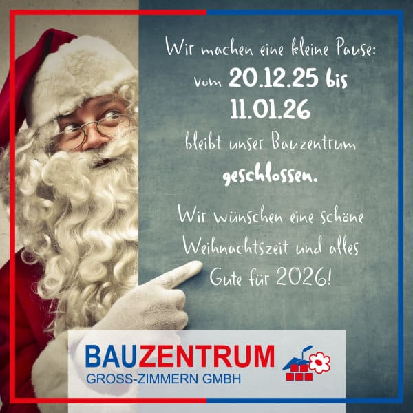 Weihnachten Geschlossen am 4. Oktober 2025