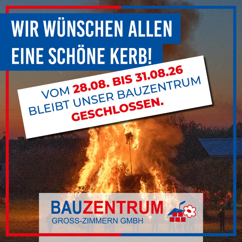 Wir wünschen allen eine schöne Kerb 2026! Wir wünschen allen eine schöne Kerb 2026!
